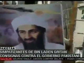 Simpatizantes de Bin Laden se manifiestan en Pakistán