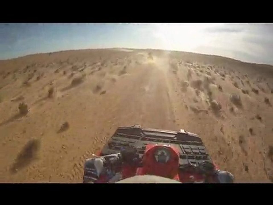 caméra embarquée pistes berbères sud tunisie