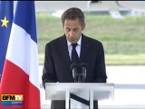 Sarkozy rend hommage aux victimes de Marrakech