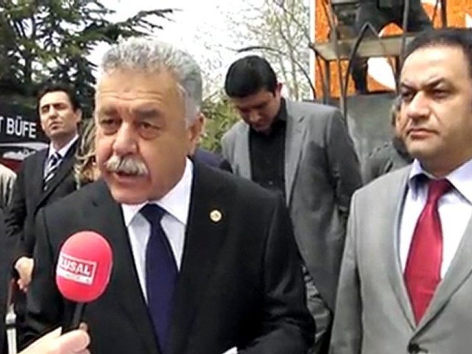 NGC Başkanı Necmi Pişkin Basın Açıklaması yaptı.  [ Kamera / Dâhi GEDİK ]