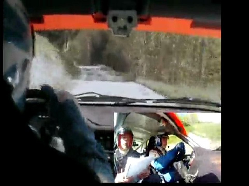 rallye du beaufortain 2011 vincenzi & amoros 106 xsi a5 kit car