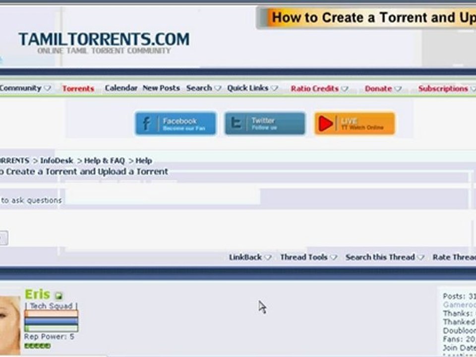 How to Create a Torrent