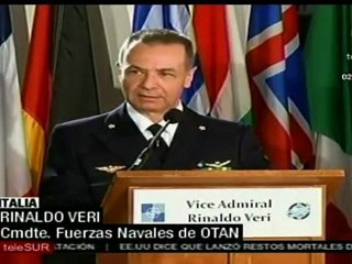 OTAN asegura que no intenta derrocar a Gaddafi