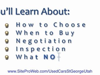 Used Cars St George Utah