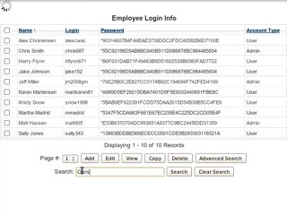 MySQL Ajax Table Editor Demo Video