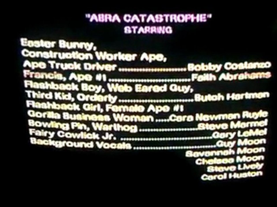 The Fairly OddParents: Abra-Catastrophe! The Movie End Credits