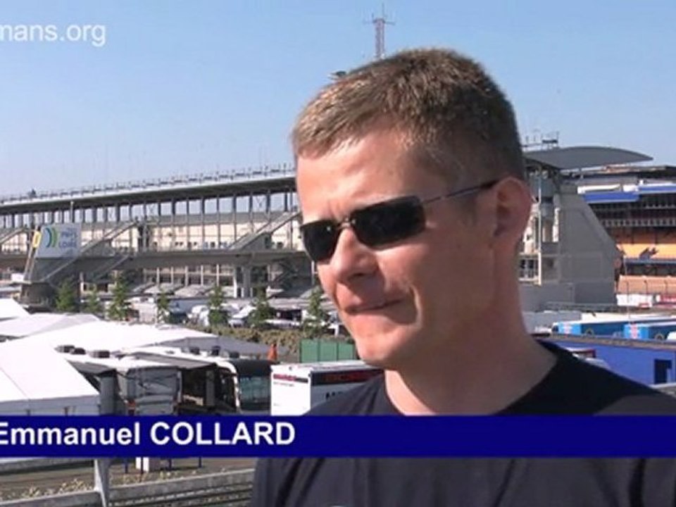 24 Heures du Mans 2011: interview d'Emmanuel Collard