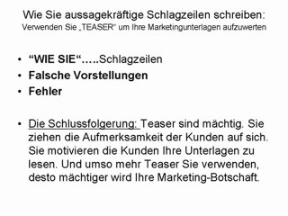 Wie Sie aussagekräftige Schlagzeilen schreiben