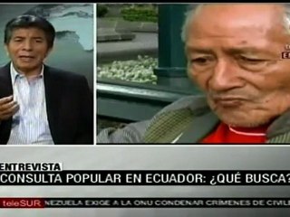 De cara a la consulta y referendo de Ecuador