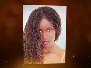 Hair styles for micro braids