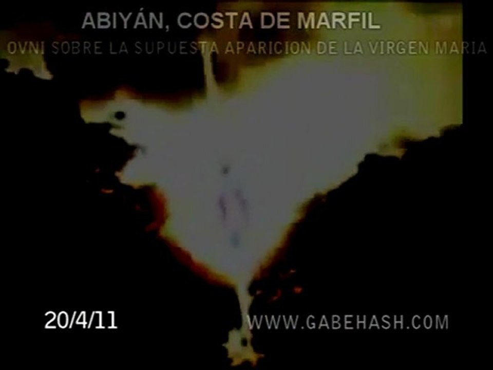 possible ufo leurs de l apparition marial....