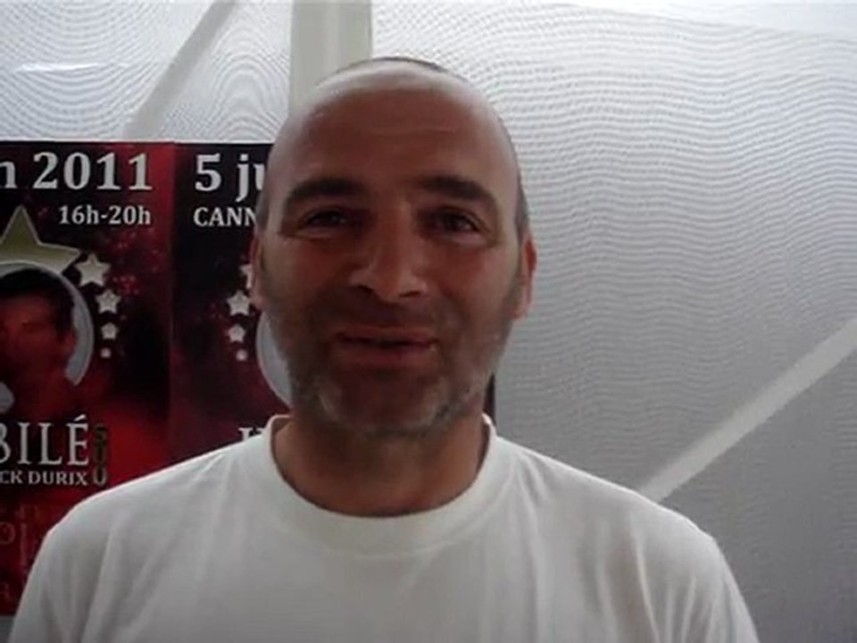 Antoine Frédolini : "Bon match Franck, bon jubilé... le 5 juin à Coubertin"