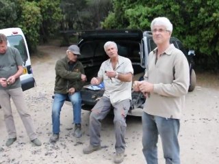 Brochettes de grives au cabanon de la Coulade