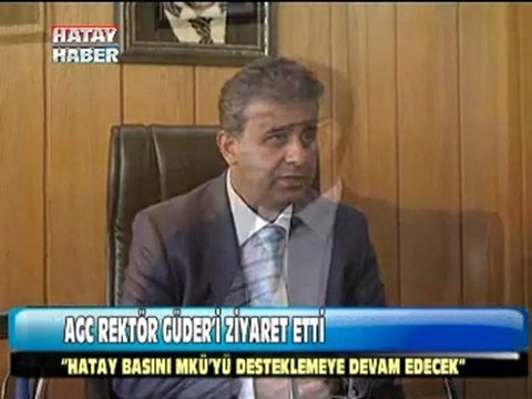 agcden rektöre ziyaret