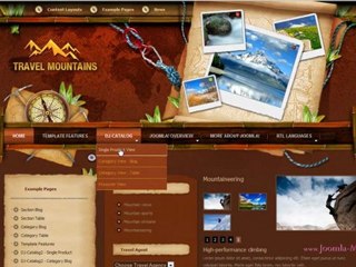 Joomla template: JM-Mountains