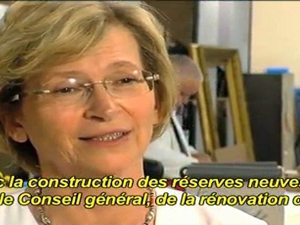Le chantier des collections au Musée départemental