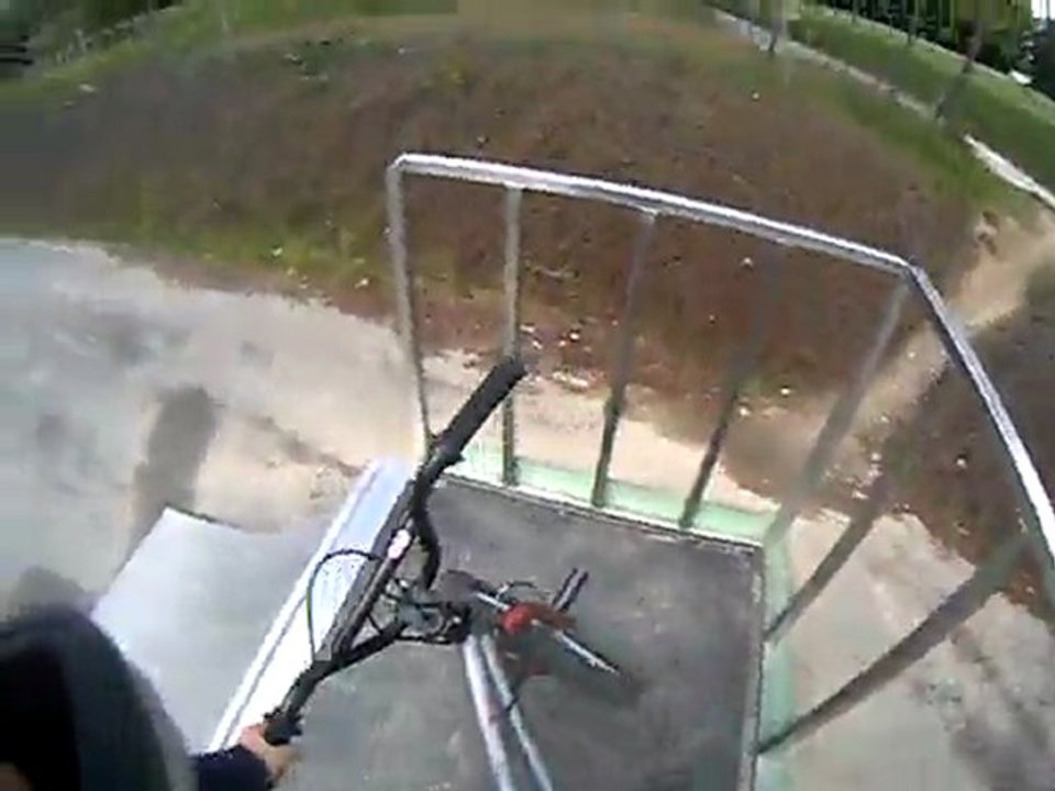 saut en bmx
