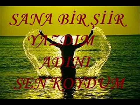 SANA BİR ŞİİR YAZDIM ADINI SEN KOYDUM ŞİİR OĞUZ ALP YÜKSEL SESLENDİREN MEHMET SARAÇOĞLU