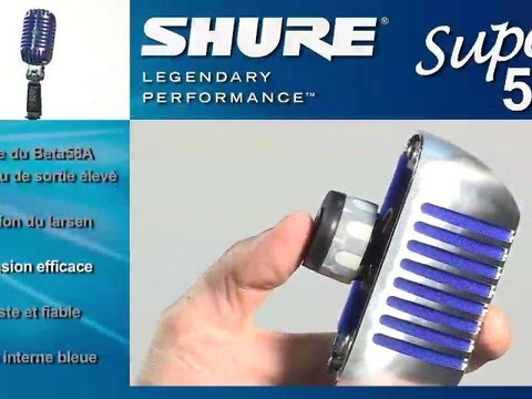 Micro Shure Super55 (La Boite Noire)