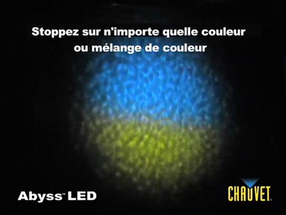 Projecteur à leds Chauvet Abyss (La Boite Noire)