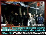 Mehmet AL; ''Borcum yok diyen adamın alnını karışlarım '' CHP İl Genel Meclis üyesi ateş püskürdü 3 Mayıs 2011
