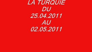 TURQUIE DU 25.04.2011 AU 02.05.2011