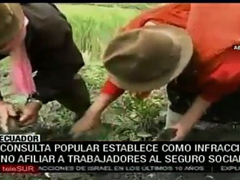 Ecuador, preparándose para Consulta Popular