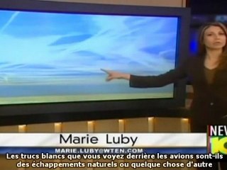 La chaîne News 10 aborde la question des Chemtrails !