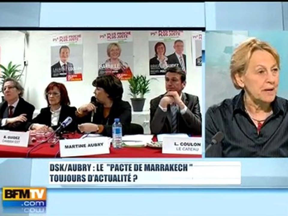 Marylise Lebranchu : "Martine Aubry n'a pas renoncé"