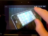 Facebook for the RIM BlackBerry PlayBook video review