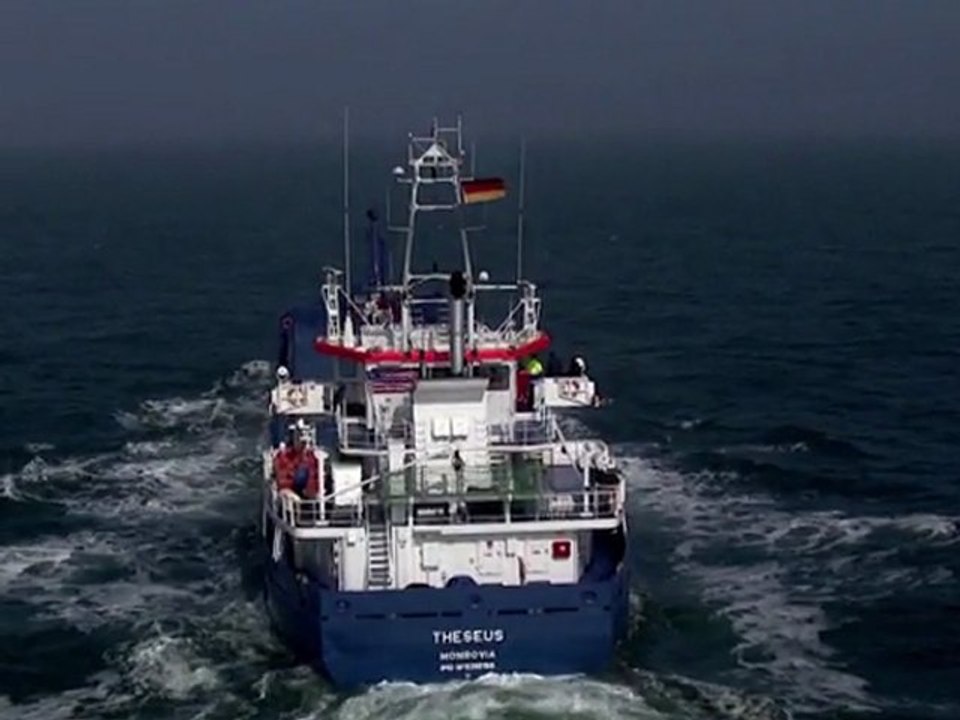 Moderner Fracht-Segler: Flugdrachen hilft beim Spritsparen