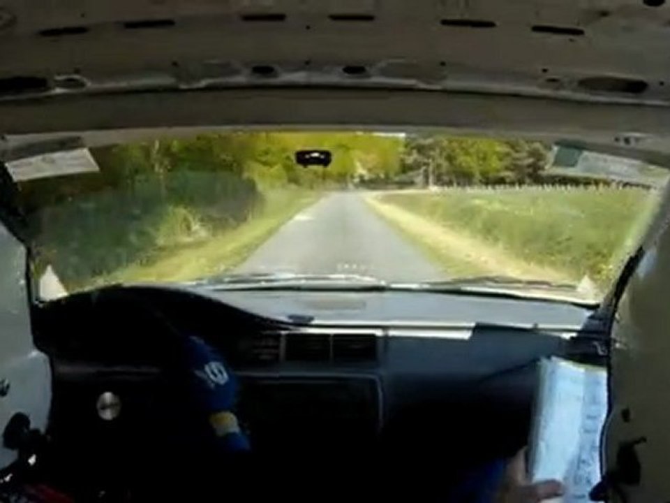 Rallye du Solognot 2011 es 4 Honda civic N2