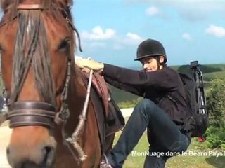 2ème jour en Béarn  Pays basque : en selle !