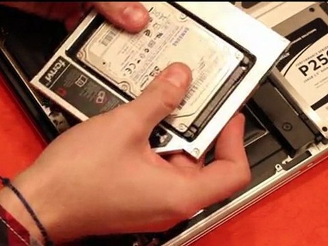 UBR.FR - Remplacer le superdrive par un disque dur