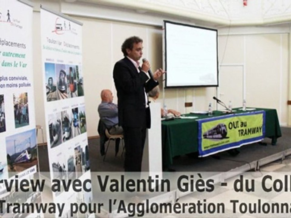 itw avec Valentin Giès du Collectif « Un Tramway pour l’agglomération Toulonnaise »