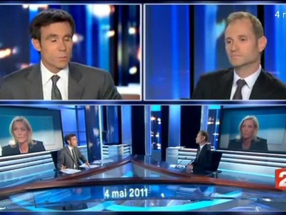 Marine le Pen va chercher des électeurs a droite