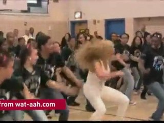 Beyoncé surprises students in New York