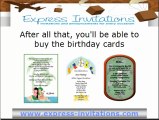 Party Invitations - Unique Party Cards for all Occasions