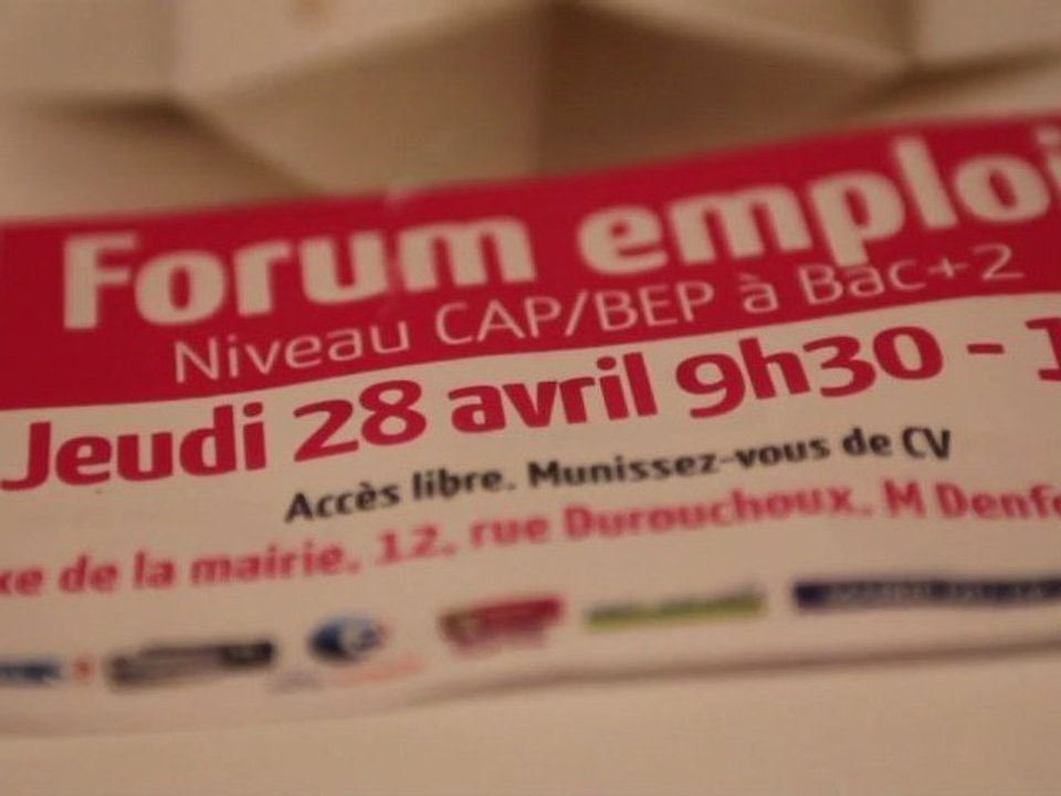 Le forum emploi 2011 en vidéo