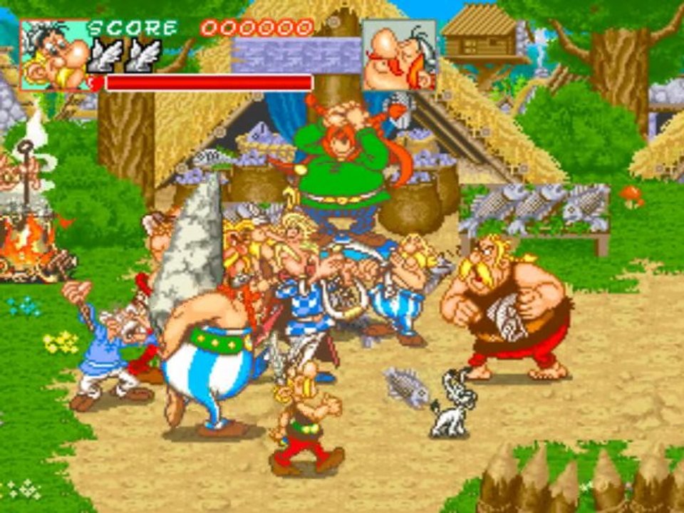 Test de Asterix ( Arcade )