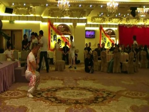 Human Mobile Stage 58N, 2011 50th Celebration death of Master Chau Biu, Lion Dance Kung Fu