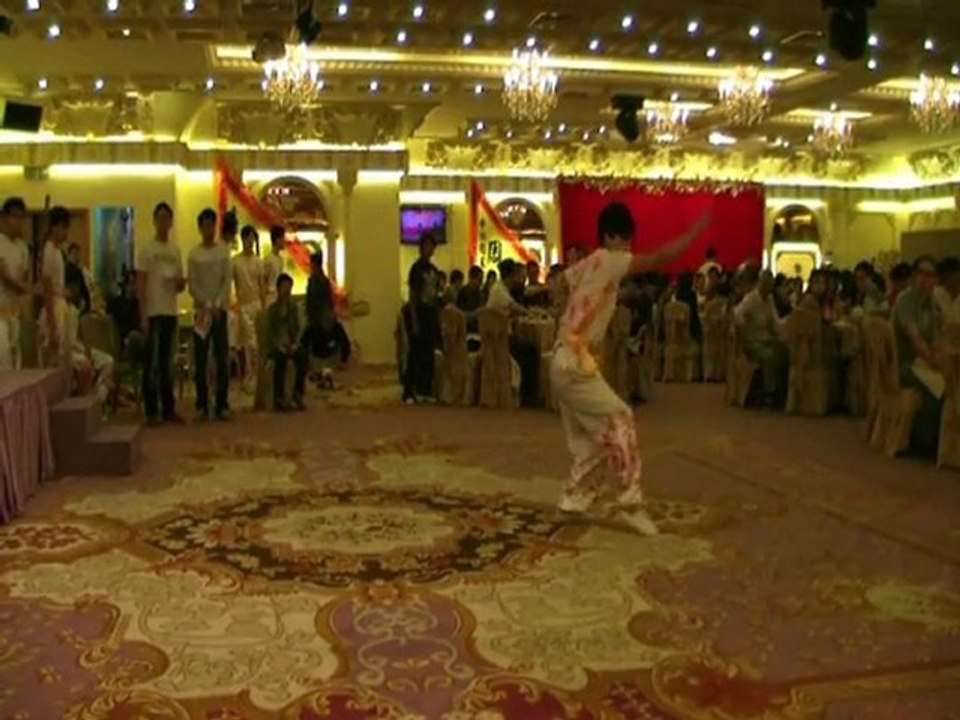 Human Mobile Stage 58M, 2011 50th Celebration of Master Chau Biu Banquet, Lion Dance Kung Fu