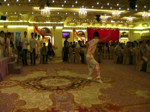 Human Mobile Stage 58M, 2011 50th Celebration of Master Chau Biu Banquet, Lion Dance Kung Fu