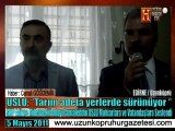 USLU; ''Tarım adeta yerlerde sürünüyor'' MHP Edirne Milletvekili adayı Cemalettin USLU muhtarlara ve vatandaşlara seslendi 5 mayıs 2011