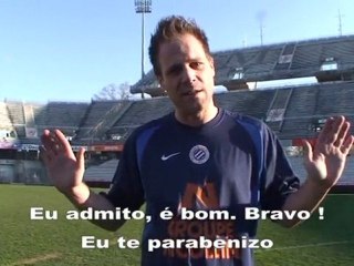 Ronaldo défie / challenging Rémi Gaillard