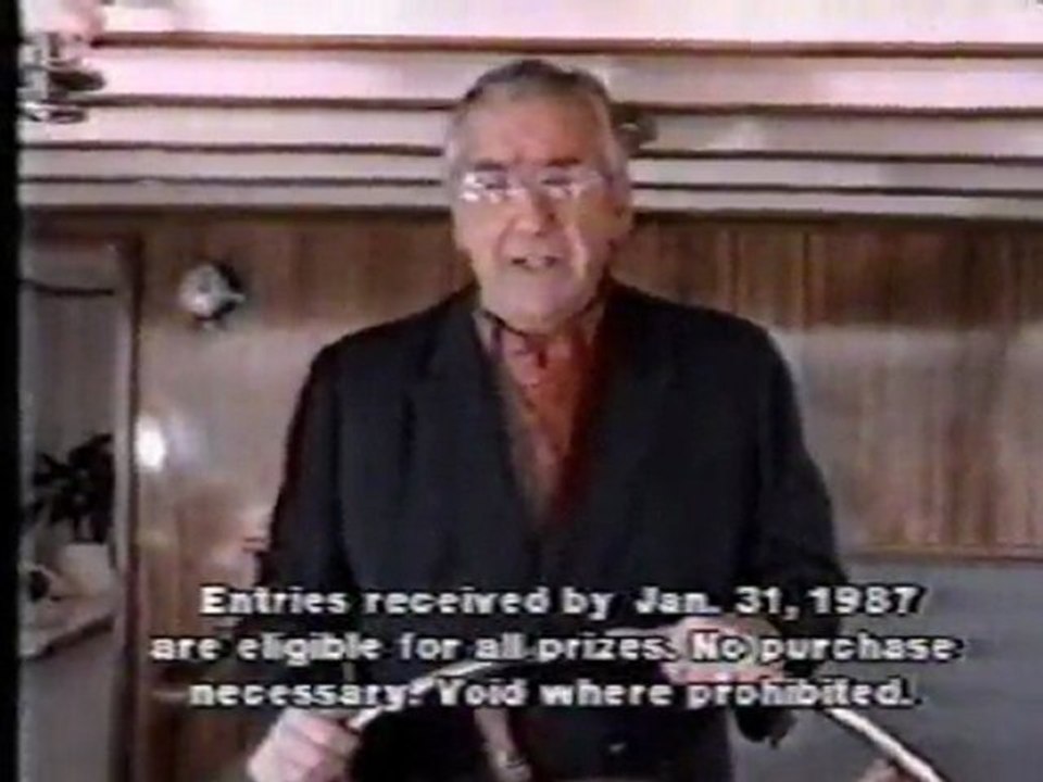 American Family Publishers sweepstakes w/ Ed McMahon