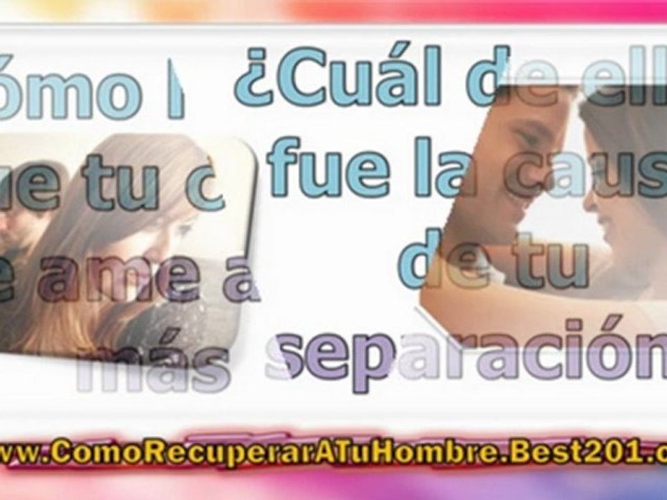 como reconquistar a un hombre
