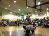 TFB  Dunks   Werm and 6'0 Air Dogg (TFB Debut) Crazy Slam Dunk Contest in Freeport!
