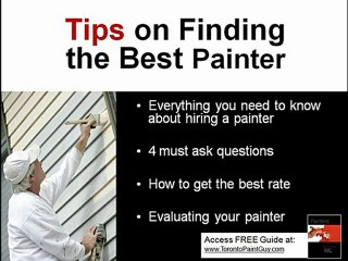 How To Choose A Toronto House Painter