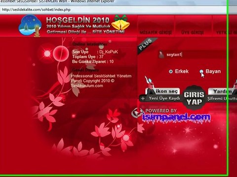 Sesli Sohbet Giriş Anlatımı Sesli Chat Giriş Anlatımı Speak Chat Giriş Anlatımı seslieses.com